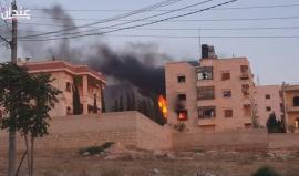 حرائق في منازل السوريين بمدينة #حريتان بريف #حلب الشمالي نتيجة القصف الروسي
"مركز عندان الاعلامي"
#اوقفوا_ارهاب_روسيا
#STOPRUSSIA