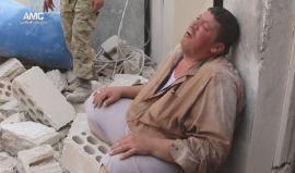 لا تقتربوا من هذه الأرض فتحتها "أبنائي" ... القهر والعجز والموت عندما يجتمعوا في #حلب
(مركز حلب الإعلامي)