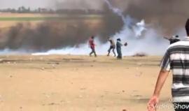 لقطات من وسط المواجهات.. شاب فلسطيني يمارس الرياضة على حدود غزة

تصوير: أحمد المجايدة