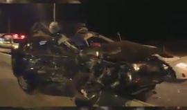 #شاهد وفاة فلسطيني من بلدة الطور بالقدس وإصابة آخرين جراء حادث سير قرب بلدة حوسان قضاء بيت لحم فجر اليوم