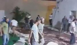 جنود الاحتلال ومستوطنون اقتحموا "مقام يوسف" في نابلس فجر اليوم بحجة اعمال ترميم