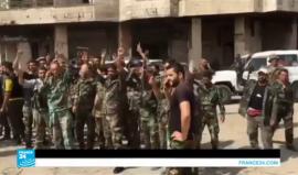 طواقم الهلال الأحمر السوري تدخل #داريا
(فرانس 24)