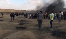 #مباشر 

مواجهات بين الشبان وقوات الإحتلال شرق البريج وسط قطاع غزة . 

بث مراسلنا : أحمد المقادمة