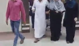 #شاهد وصول الحجاج الذين احتجزوا لدى السلطات المصرية أثناء عودتهم من مناسك الحج إلى قطاع غزة قبل قليل.