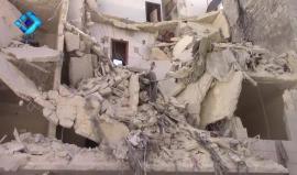 اللحظات الأولى لاستهداف حي الفردوس بالقنابل الفوسفورية في #حلب 
وكالة ثقة