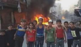 أطفال حلب والحظر الجوي!
#شاهد | أطفال #حلب يشاركون في #ملحمة_حلب_الكبرى بطريقتهم الخاصة!
(شبكة الثورة السورية)