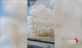 #فيديو زوبعة في ولاية "أوريغون" الأمريكية