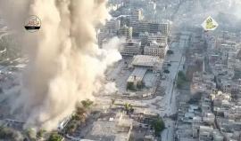 وسائل إعلام موالية للنظام السوري تتحدث عن 35 قتيلا من الحرس الجمهوري بتفجير النفق في #حلب