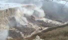 #شاهد شلالات دربات في مدينة صلالة بسلطنة عُمان مع إعصار "مكونو"