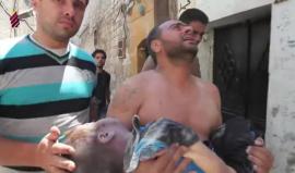 مشاهد من مؤثرة من القصف على #حلب القديمة اليوم 
مؤسسة البراق الإعلامية