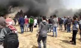 شرق خانيونس الأن
#جمعة_الشباب_الثائر