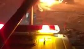 #السعودية: حريق خزان بترول خام داخل محطة تابعة لأرامكو بالرياض