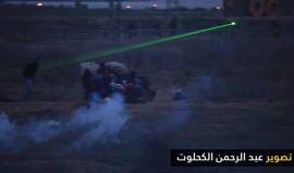#شاهد اطلاق جنود #الاحتلال الرصاص الحي تجاه المتظاهرين #الفلسطينيين  بشكل مباشر خلال المواجاهات على حدود #غزة اليوم .

#تصوير عبد الرحمن الكحلوت