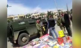 #شاهد انتشار القوات الروسية بحي الفرقان في #حلب