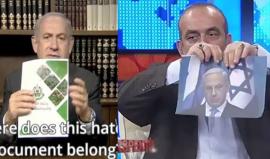 #شاهد في دقيقة.. هكذا رد إعلامي تركي على تمزيق نتنياهو لوثيقة حركة #حماس السياسية 

ما تعليقك ؟