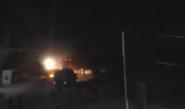 قرية النبي صالح قضاء رام الله قبيل اقتحام قوات الاحتلال بلدة بيت ريما .
تصوير بلال التميمي