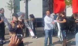 #مباشر وقفة أمام البرلمان الالماني في العاصمة برلين احتجاجا على زيارة نتنياهو للبلاد