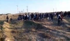 #شاهد #مباشر مواجاهات حية بين الشبان الفلسطينين و جنود الاحتلال امام موقع ناحل عوز شرق رقية مدينة غزة رفضا لقرار ترمب إعلامن القدس عاصمة للكيان الإسرائيلي . 
#تصوير عبد الرحمن الكحلوت 
#القدس_عاصمة_فلسطين 
#جمعة_النفير_للقدس