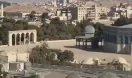 #شاهد المسجد الأقصى فارغ من المُصلين ويُمنع رفع الأذان لليوم الثاني على التوالي