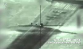 #شاهد جيش الاحتلال ينشر مشاهد قال إنها توثق قصف جوي إسرائيلي لبطارية مضادة للصواريخ في #سوريا