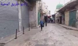 #شاهد .. أجواء الإضراب في البلدة القديمة من #نابلس قبل قليل بعد اشتباكات بين قوات السلطة الأمنية، ومسلحين صباح اليوم، أسفرت عن وفاة مواطنة و إصابة 4 من عناصر السلطة .