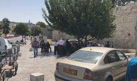 #شاهد | قوات الاحتلال تغلق الأقصى المبارك حتى إشعار آخر وتمنع الاقتراب منه وذلك لأول مرة منذ العام 1969