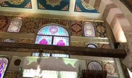 التجهيزات داخل المسجد القبلي في الأقصى لاستقبال شهر رمضان