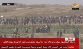 #مباشر الزحف الأكبر من قطاع غزة صوب الأراضي المحتلة
