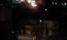 #شاهد المواجهات العنيفة التي اندلعت في بلدة سعير شمال الخليل ليلا بين قوات الاحتلال وشبان فلسطينيين