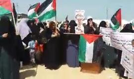 #مباشر جولة صباحية ووقفة نسائية في مخيم العودة شرق مدينة غزة حول الاعتصام المستمر ضمن فعاليات #مسيرة_العودة_الكبرى
عدسة/ عبد الرحمن الربعي