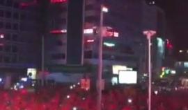 احتفالات الأتراك في أنقرة الآن