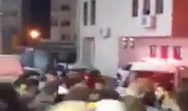 #فيديو لحظة وصول جثمان الشهيد عُمير شحادة الى مستشفى رفيديا في نابلس