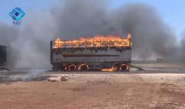 الطائرات الروسية تقصف سيارات اغاثية بمدينة الأتارب بريف #حلب الغربي 
وكالة ثقة