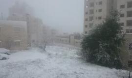 #شاهد الخليل تكتسي بثوبها الأبيض 
 
تصوير:  ‏‎Sayed Herbawi