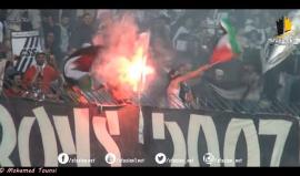 #شاهد جمهور نادي صفاقس التونسي تضامنا مع القدس. 
#القدس_عاصمة_فلسطين