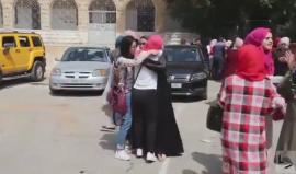 #صور | لحظة تلقي نتائج الثانوية العامة في الخليل - فلسطين .