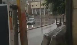 #شاهد الأمطار تهطل على اجزاء واسعة من فلسطين .. فيديو من قباطية قضاء جنين