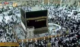 #شاهد الكعبة المشرفة تتزين بكسوتها الجديدة