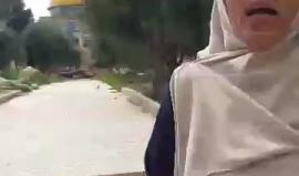 #شاهد | خديجة خويص إحدى المرابطات في الأقصى المبارك تتحدث عن التقسيم الزماني والمكاني الذي تنتهجه سلطات الاحتلال .