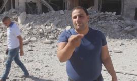 المشاهد الأولية من القصف على حي الصاخور في #أحلب أسفر عن ارتقاء عدد من الشهداء والجرحى ودمار كبير 
تصوير: محمد أبو الشيخ