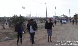 شاهد: مقتطفات مميزة من مخيم العودة شرق غزة في جمعة #الوفاء_للخان_الأحمر وبمناسبة مرور 100 يوم على مسيرة العودة