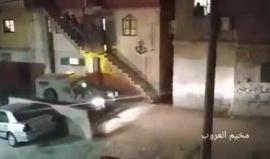 #شاهد مواجهات عنيفة داخل مخيم العروب شمالي الخليل.