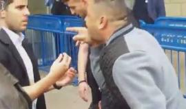 #شاهد الاحتلال يعتدي على وقفة في حيفا المحتلة نظمت تضامنا مع الأسير الإداري محمد إبراهيم من كابول بالداخل المحتل