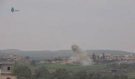 غارات بقنابل عنقودية على أحياء درعا البلد