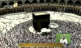 #شاهد 
خطيب المسجد الحرام: مساعي الملك السعودي أنتجت رفع الظلم عن المسجد الأقصى