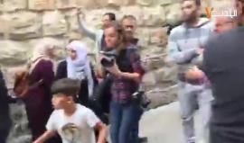 #شاهد قمع قوات الاحتلال للمواطنين والصحفيين في القدس المحتلة