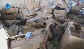 طائرات روسيا تدمر مستودعات إغاثية في بلدة أورم الكبرى بريف حلب الغربي