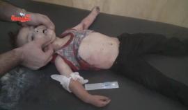 #صور .. شهداء وجرحى من بينهم أطفال اثر الغارات الجوية على أحياء مدينة #تلبيسة شمال #حمص .