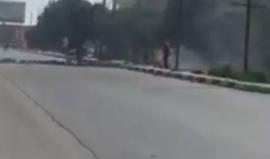 �#�شاهد� .. مواجهات بين شبان وقوات الاحتلال على حاجز حوارة العسكري جنوبي نابلس .