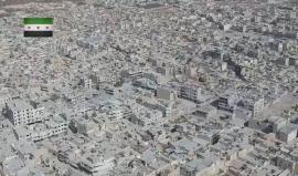 #شاهد: تصوير جوي لمدينة الباب بعد تحريرها من تنظيم الدولة ضمن معركة درع الفرات